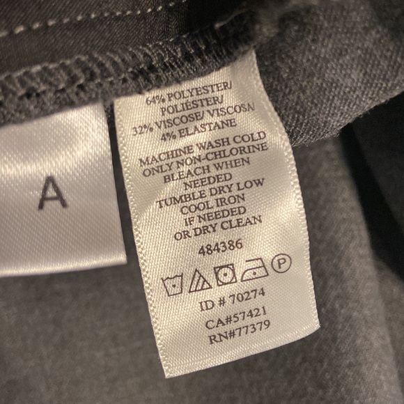 Ann Taylor The Madison Trouser Pants size 0 brand new with tag color dark gray - Picture 10 of 12